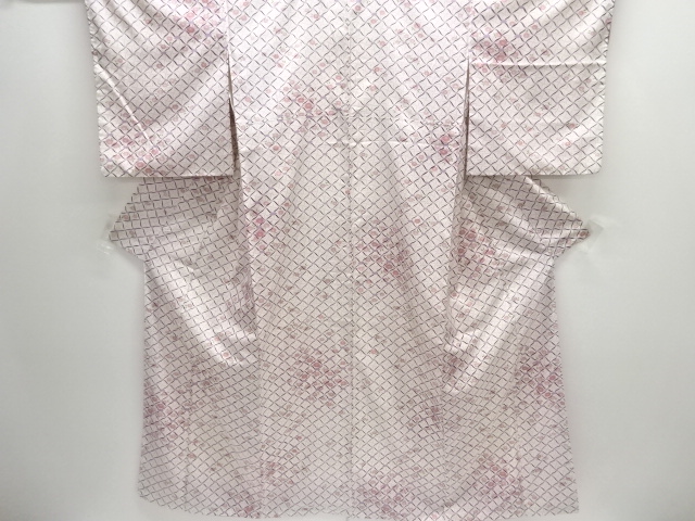 JAPANESE KIMONO / OSHIMA TSUMUGI / GRID
